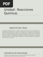 Reacciones Químicas I° Medios