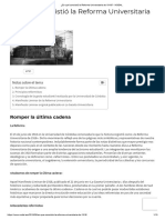 ¿En Qué Consistió La Reforma Universitaria de 1918 - NODAL