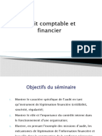 AUDIT FINANCIER ET COMPTABLE PR Drissi Hicham