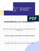 Etapas Del Desarrollo Humano