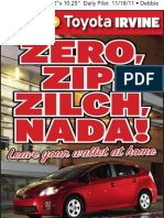 Zero Zip Zilch Nada!: Leave Your Wallet at Home