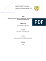 Caracteristicas Basicas de Economia