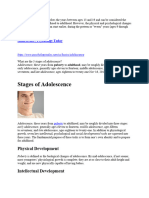 Adolescence Typically Describes The Years Between Ages 13 and 19 and Can Be Considered The Transitional Stage From Childhood To Adulthood