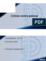 Crimes Contra Pessoa - Prof. Marcos