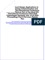 Download full chapter Cross Cultural Design Applications In Health Learning Communication And Creativity 12Th International Conference Ccd 2020 Held As Part Of The 22Nd Hci International Conference Hcii 2020 Copenhagen Den pdf docx