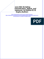 PDF Cross Site Scripting Attacks Classification Attack and Countermeasures 1St Edition B B Gupta Author Ebook Full Chapter