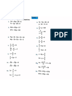 Linear Equations in Two Variables