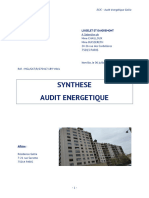 Rapport Audit Énergétique (Synthèse)