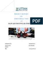 DAWAR FOOTWEAR INDUSTRY-Saksham Khandelwal PDF