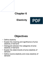 Chapter 6 - Elasticity