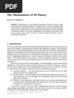 The Mathematics of M-Theory: Robbert Dijkgraaf