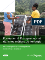 Formation Et Entrepreneuriat Metiers de L Energie Brochure