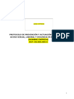 5 - Formato - Protocolo de Prevención y Actuación Por Maltrato - Acoso Sexual y Laboral