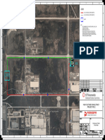 150kVGIS-IRIS2-EM-LD-006, Underground Cable Route Map