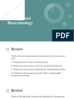 4.1 Genetics and Biotechnology