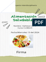 Historia Instagram Beneficios Alimentación Ilustrado Verde