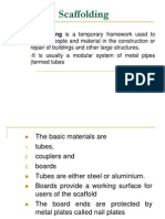 Scaffolding: Scaffolding Is A Temporary Framework Used To