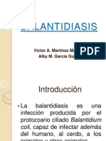 BALANTIDIASIS