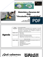 Recursos y Materiales Del Dua Su Vinculación y Operatividad