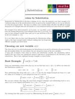 Integration by Substitution