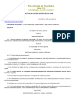 1946 - Decreto-Lei 9613-1946 - Lei Orgânica Do Ensino Agrícola