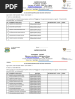 Nomina para Refuerzo Pedagogico 2023 2024