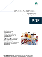 Clasificación de Los Medicamentos