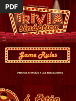 Red and Yellow Retro Bold Trivia Game Presentation