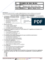 Devoir de Synthèse N°3 Avec Correction - SVT - Bac Sciences Exp (2014-2015) Mme Shili Ahlem