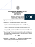 Ayudantía 4 - Elasticidad y Bienestar (Pauta)