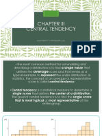 Central Tendency: Kusumasari K. H. Darmayanti, M.Si