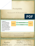 Probability: Kusumasari K. H. Darmayanti, M.Si