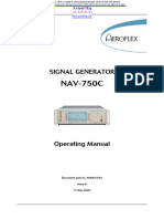 NAV750C Operating Manual