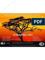 2011 Africom Holiday Party