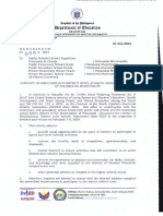 MEMORANDUM No. 059 S. 2024 CONDUCT OF SIMULTANEOUS DISTRICT LEVEL ATHLETIC ASSOCIATION MEET OF POLOMOLOK MUNICIPALITY