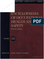 Encyclopedia of Occupational Health and Safety