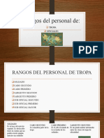 Rangos Del Personal de