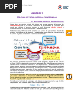 Unidad 5 - Integrales Indefinidas