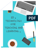 MODULE 5 Innovative Technologies For Teaching Learning and Assessment Task PDF