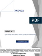 UNIDAD IV - ARQUITECTUA DE DETALLE Y DETALLE CONSTRUCTIVO Lunes 8 Abr.24 (1ra - Parte) de 2