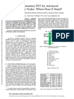 Complementary FET For Advanced Technology Nodes Where Does It Stand