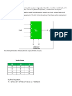 Multiplexers in Digital Logic