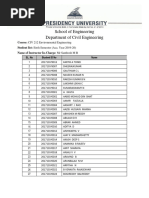 Student List CIV 212