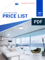 Pricelist Lighting - Edisi Okt 2021