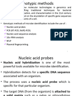 Genotypic Methods