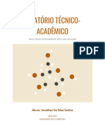 Relatório Fatores de Formação de Solo e Suas Interações