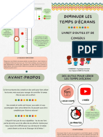 Livret D'outils Et de Conseils Pour Les Familles Afin de Diminuer Le Temps D'écran de Leur(s) Enfant(s)