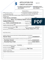 Credit Application Form