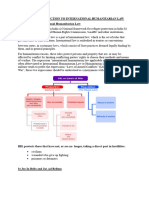 Unit 1. Introduction To International Humanitarian Law A) Definition of International Humanitarian Law