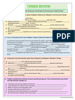 Tenses Review